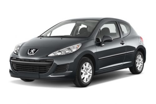 PEUGEOT 207 AUTO GUMMIMATTEN (2006-2012)