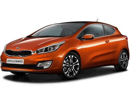 KIA PROCEED (JD) AUTO GUMMIMATTEN (2012-2018)