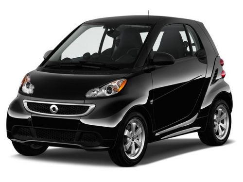 SMART FORTWO AUTO GUMMIMATTEN (2007-2014)