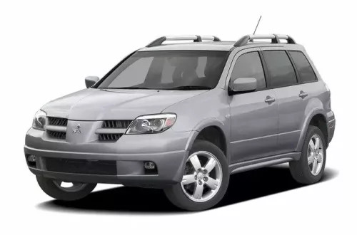 MITSUBISHI OUTLANDER AUTO GUMMIMATTEN (2002-2007)