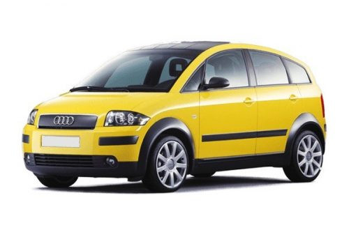 AUDI A2 REZAW-PLAST GUMMI FUẞMATTEN (2000-2005)