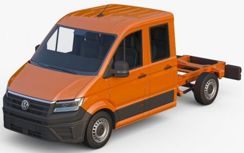 VW CRAFTER DOPPELKABINE AUTO GUMMIMATTEN (2017-)